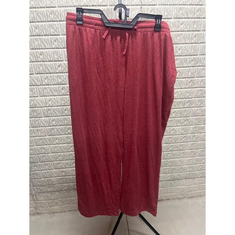 Goodfellow & Co Mens XL Heathered Red Jersey Knit Pajama Pants Drawstring NWT